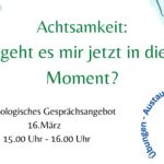 Herzliche Einladung zur Gesprächsgruppe