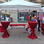 Gesundheitstag 2024 in Würzburg – Informations- und Mitmachstand der HIV/Aids-Beratung Unterfranken