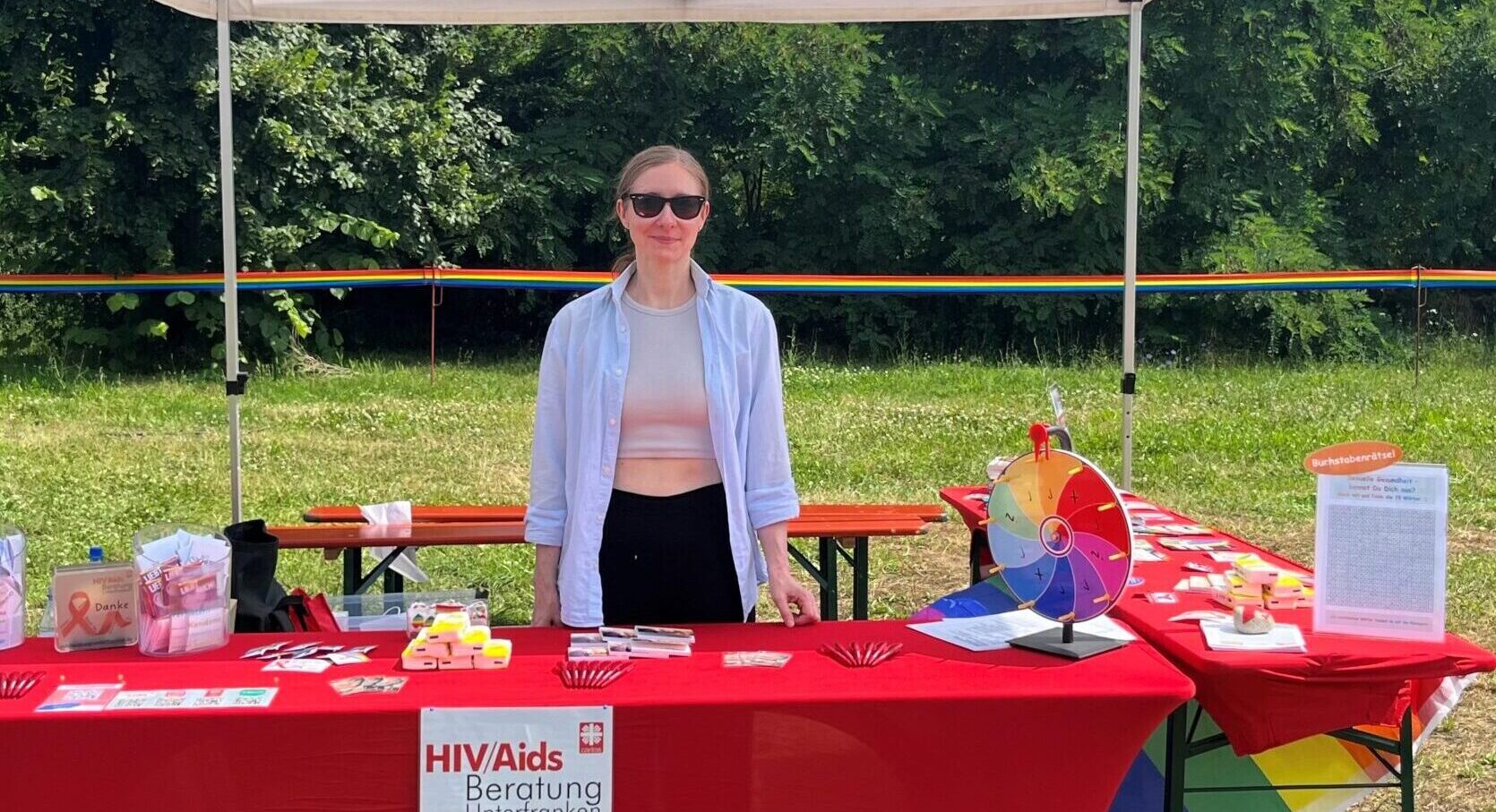 Infostand am CSD Würzburg 2024